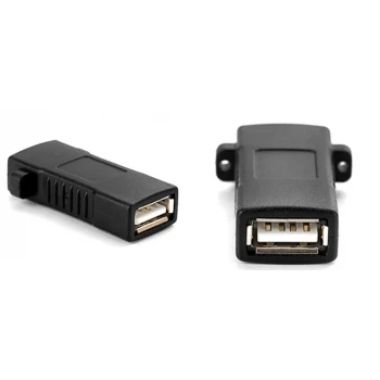 USB 2.0 Dişi Dişi Soket Paneli Montaj Adaptörü