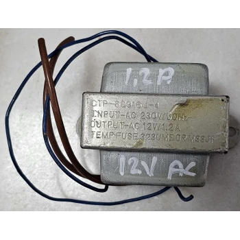 12V AC 1.2 A Trafo