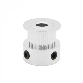 3D Yazıcı GT2 20T Aluminyum Dişli Kasnak - 5mm