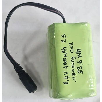 8.4 v 4000 mah batarya