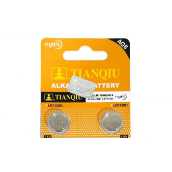AG8 LR1120H 1.5V Düğme Pil TIANQIU 391A
