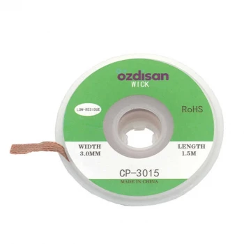 Antistatik Lehim Emme Teli - 3 mm 1.5 metre