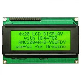Arduino 20x4 LCD Ekran 2004 - Yeşil Ekran