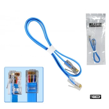 CAT6 PATCH NETWORK ETHERNET KABLO SLİM 50CM