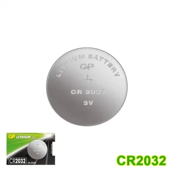 GP CR2032 Pil - 3V Lityum Para Pil - 1 adet