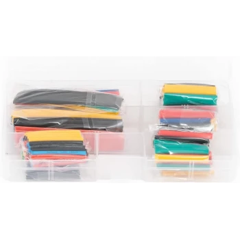 Isı İle Daralan Shrink Boru Makaron Kablo Yalıtım Set 200 Adet Kutulu