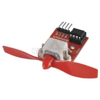 L9110 Sürücülü Motor ve Fan Modülü - Yangın Söndürme Robotu için