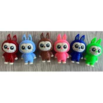 Mini Labubu figürler
