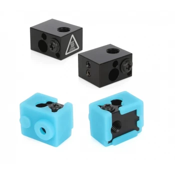 NV6 Alüminyum Isıtmalı Blok, E3D V6 HotEnd Blok