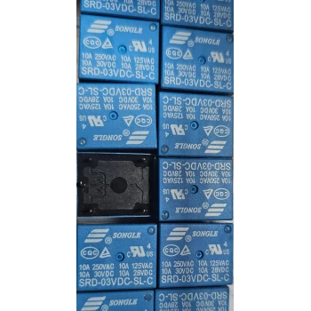 Orjinal Songle 3v Dc Röle 250v 10A