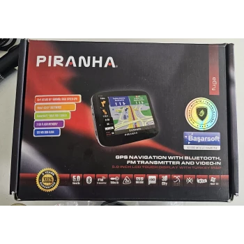 Piranha FUGA 5.0 GPS igo Batarya sııfır
