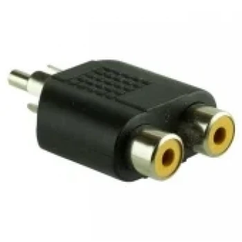 RCA Erkek 2 RCA Dişi Çevirici Jack