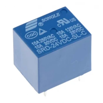 Songle 24V DC Röle 250v 10A