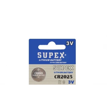 SUPEX CR2025 Pil - 3V Lityum Para Pil - 1 adet