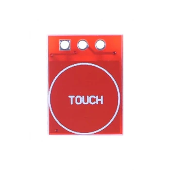 TTP223B Kırmızı Dokunmatik Sensör Modülü Touch Kapasitif 1 Kanal