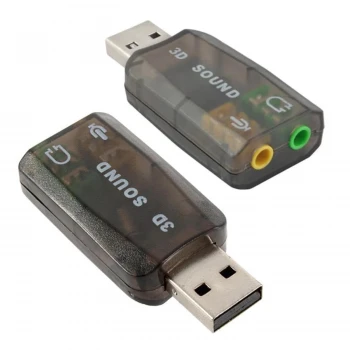 USB SES KARTI MİKROFONLU GABBLE GAB-USC51