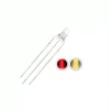 5mm Diffüz Çift Renkli LED Diyot 3 Bacaklı Ortak Anot SARI - KIRMIZI