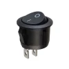 16mm On-Off Power Switch Anahtar 2P - SiYAH