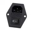 AC Power Supply Girişi (Güç Kaynağı) Konnektörü - Kulaklı - Sigortalı - Anahtarlı