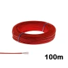Çok Damarlı Zil Teli - Montaj Kablosu 100 metre KIRMIZI kablo