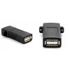 USB 2.0 Dişi Dişi Soket Paneli Montaj Adaptörü
