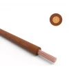 1 metre Yumuşak Silikon Kablo 1x1.5 mm2 SIAF 16 AWG - Kahverengi
