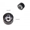 1W 3W 5W Power LED Mercek Lens 45 Derece - Siyah Çerçeve