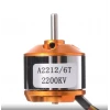 A2212/6T 2200KV Quadcopter - Drone Fırçasız Motoru