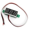Dijital Mini DC Voltaj Göstergesi Voltmetre KIRMIZI Display 0-100V