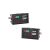 OEM Usb Soketli Voltmetreli Akü Kapasite Göstergesi 12v Pil Uyumlu