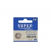 SUPEX CR1216 Pil - 3V Lityum Para Pil - 1 adet