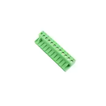 12 Pin 5.08mm Dişi Geçmeli - Yeşil Klemens