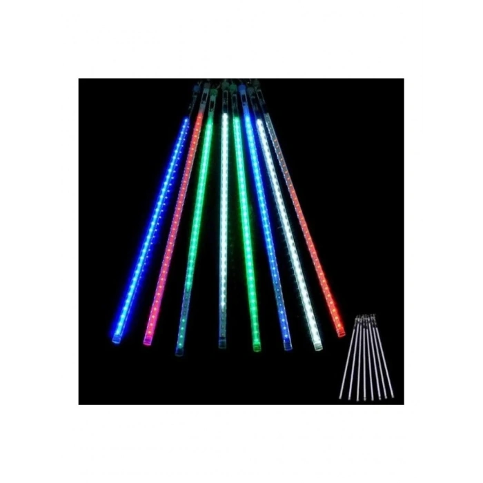 3.2m Meteor Led RGB Duvar Işığı Parlak Lamba Bahçe Lambası