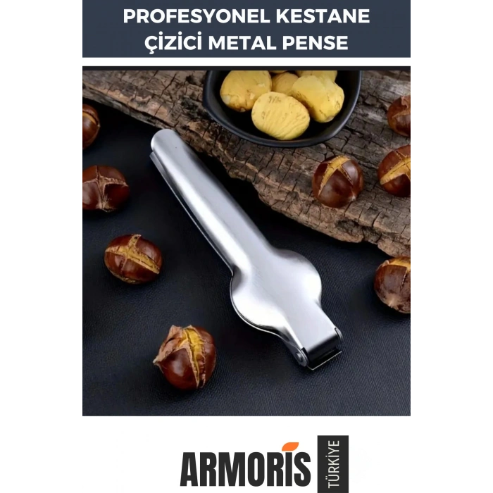 Yeni Nesil Profesyonel Kaymaz Sağlı Ergonomik Paslanmaz Çelik Metal Kestane Çizici Pense