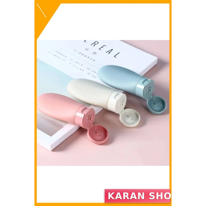 60ml Seyahat Banyo Seti 3lü Boş Şişe Sıvı Taşıma