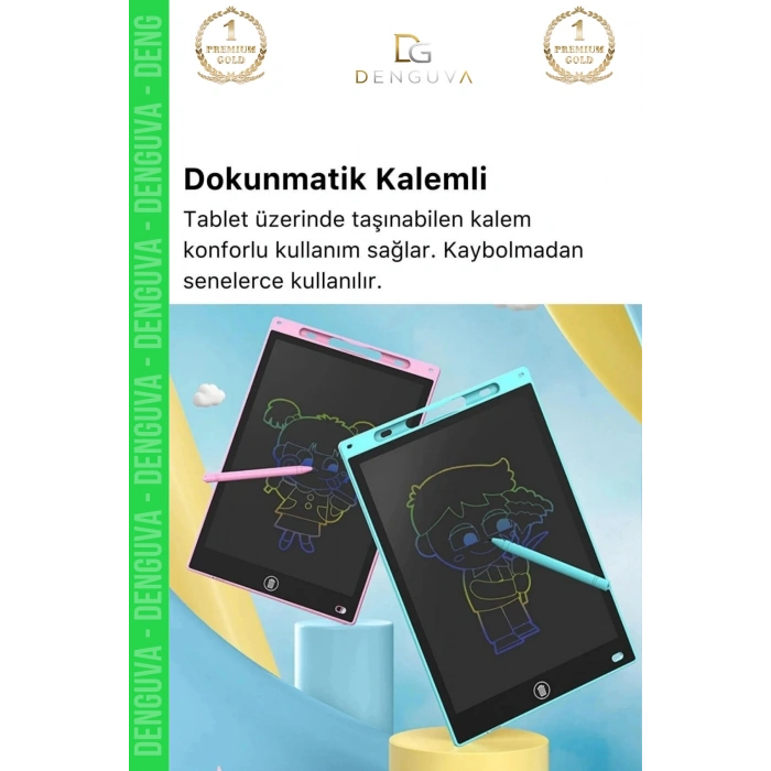 #DijitalÇizimTableti LCD Grafik Çizim Not Yazma Dijital Çocuk Yazı Tahtası Hafif Taşınabilir Model Resim Akıllı Tablet 8,5 Inç