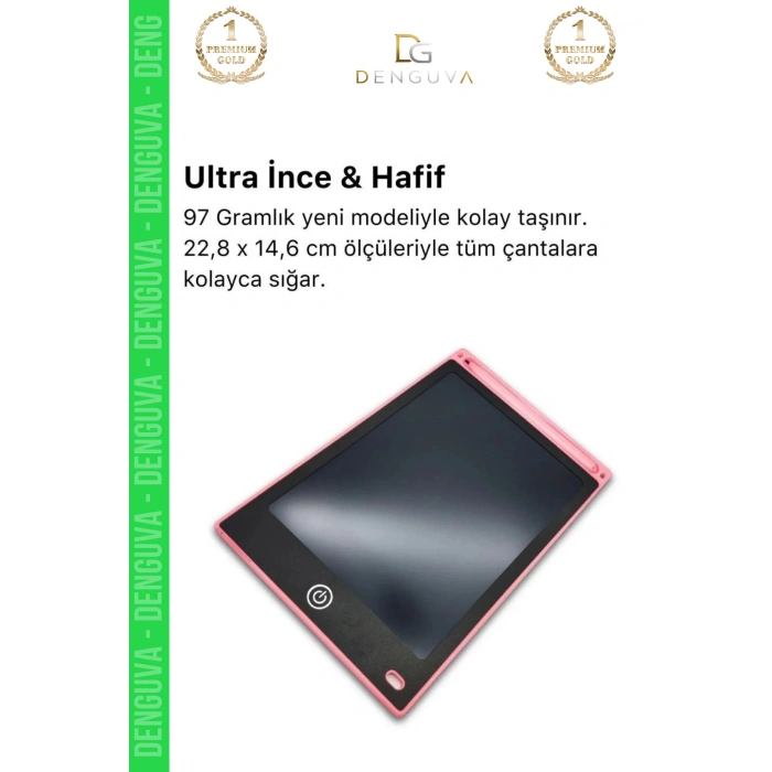 #DijitalÇizimTableti LCD Grafik Çizim Not Yazma Dijital Çocuk Yazı Tahtası Hafif Taşınabilir Model Resim Akıllı Tablet 8,5 Inç