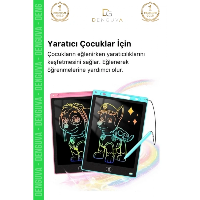 #DijitalÇizimTableti LCD Grafik Çizim Not Yazma Dijital Çocuk Yazı Tahtası Hafif Taşınabilir Model Resim Akıllı Tablet 8,5 Inç