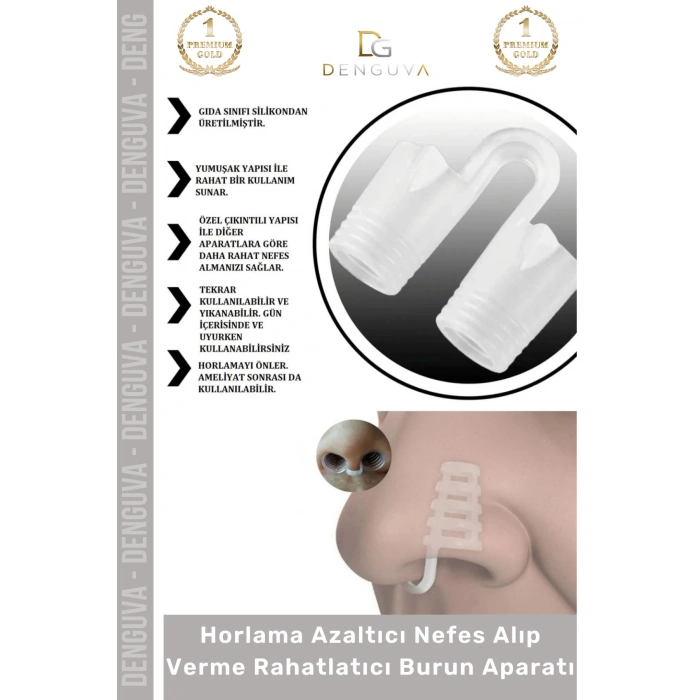 #BurunAparatı Horlama Önleyici Rahat Nefes Uyku Kalitesi Oksijen Artıran Burun Delik Aparatı 4lü Set