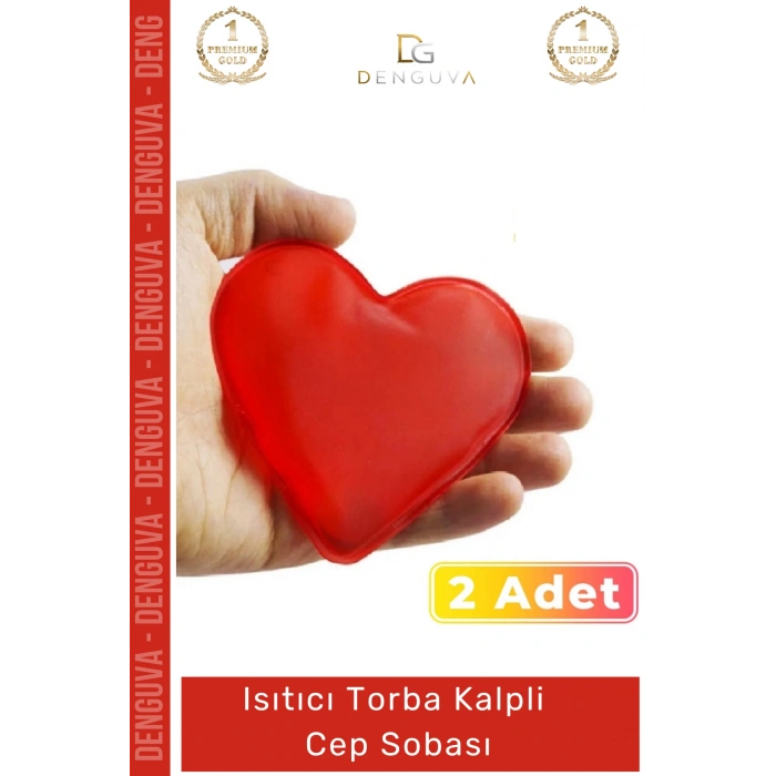 #CepSobası Kalp Şeklinde Sihirli Jel El Isıtıcısı 2li Set Kamp Isıtıcı Torba Kalpli Cep Sobası