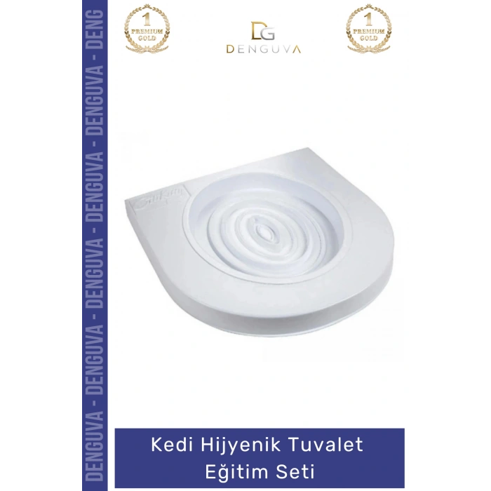 #KediKlozeti Özel Üretim Ekonomik Çevre Dostu Klozet Uyumlu Catnip Katkılı Kedi Hijyenik Tuvalet Eğitim Seti