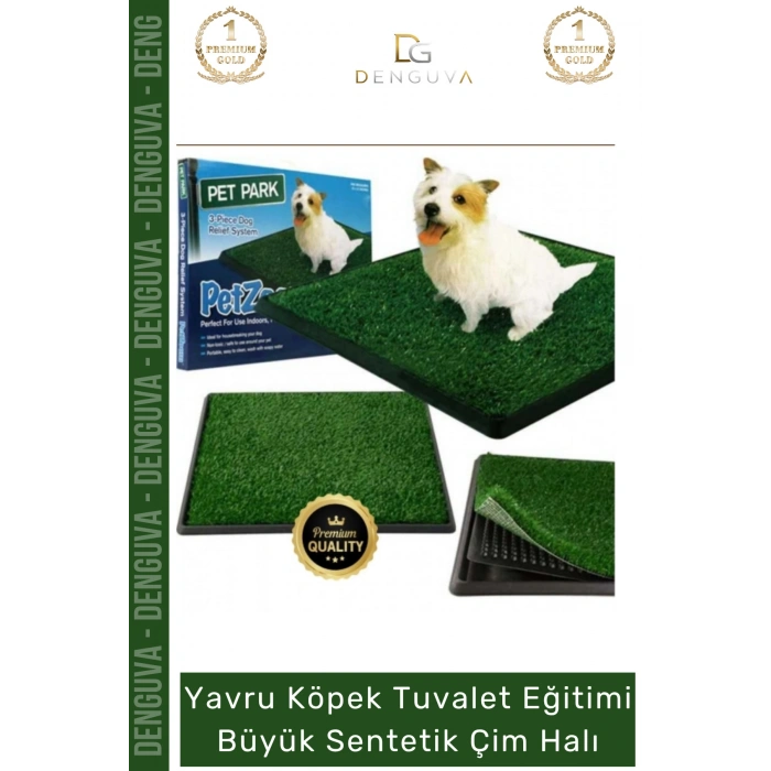 #KöpekHalısı Özel Üretim Pet Park Yıkanabilir Taşınabilir Hijyenik Köpek Tuvalet Eğitimi Büyük Sentetik Çim Halı