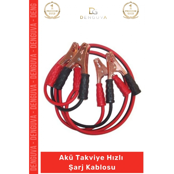 #AküTakviye 1200 Amper 100 Bakır Kalın Yüksek İletken Güçlü Oto Akü Takviye Hızlı Şarj Kablosu