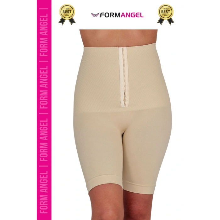 #Korse Yüksek Bel Karın Mide Toparlayıcı Popo Sıkılaştırıcı Paçalı Kadın Agraflı Korse 6lı Set