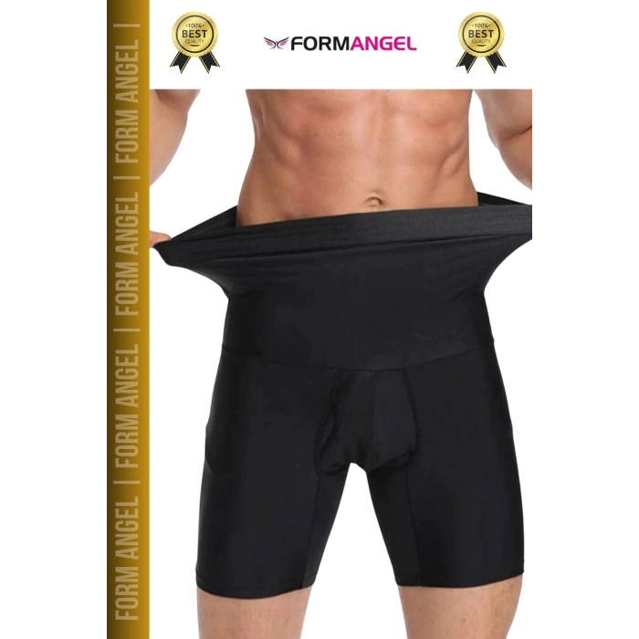 #BoxerKorse Göbek Düzleştirici Bel Basen Toparlayıcı Sıkılaştırıcı Duble Erkek Boxer Korse 2li Set