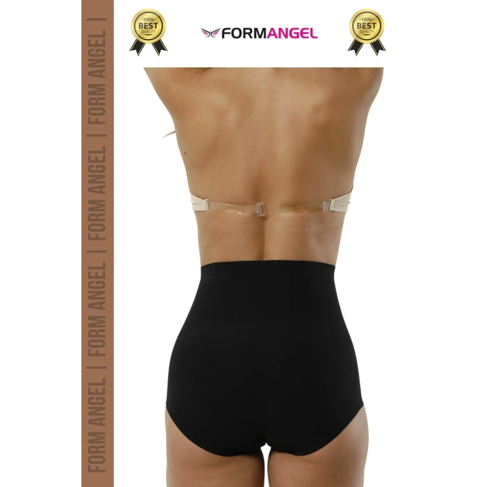 #Korse 2 Beden İncelten Toparlayıcı İz Göstermeyen Kaymaz Kadın Lazer Kesim Slip Korse 4lü Set