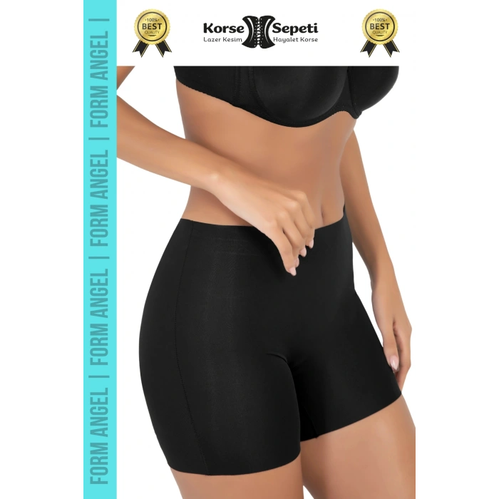 #Korse İz Göstermeyen Kaymaz Basen Toparlayıcı Şekillendiren Lazer Kesim Korse Boxer - 2 Adet