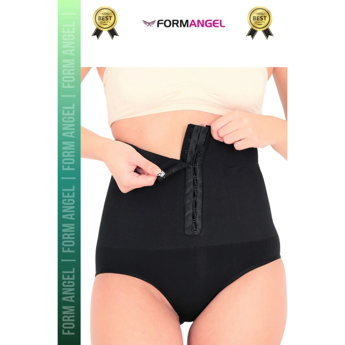 #Korse Vücut Şekillendiren Toparlayıcı Kaymaz Agraflı Yüksek Bel Slip Kadın Külot Korse 2li Set