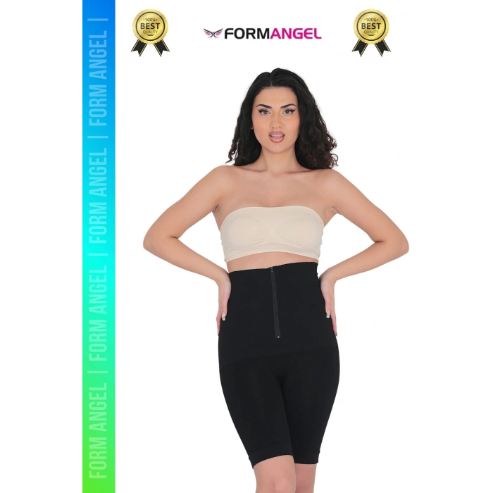 #Korse Vücut Bel Popo Şekillendiren Sıkılaştırıcı Fermuarlı Paçalı Klasik Toparlayıcı Korse 2li Set