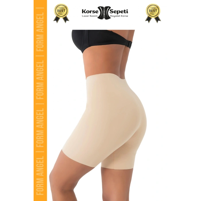 #Korse İz Yapmayan Kaymayı Önleyen Toparlayıcı Sıkılaştıran Lazer Kesim Paçalı Korse 2li Set
